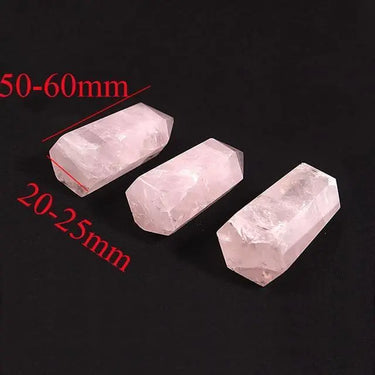 Rose Quartz Heart Stone Crystal Point-Your Soul Place
